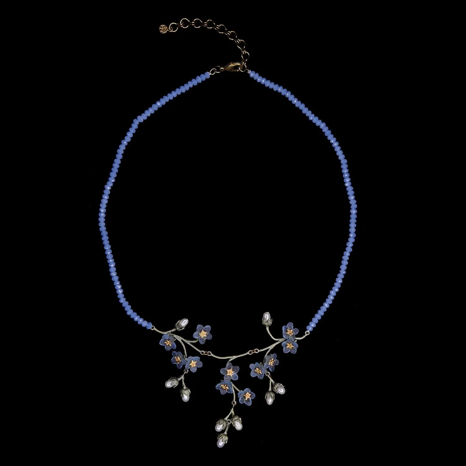 Forget Me Not Necklace - Triple Dangle