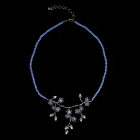 Forget Me Not Necklace - Triple Dangle