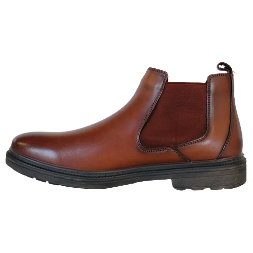 G Comfort Men's Chelsea Boots - 98918 - Cognac