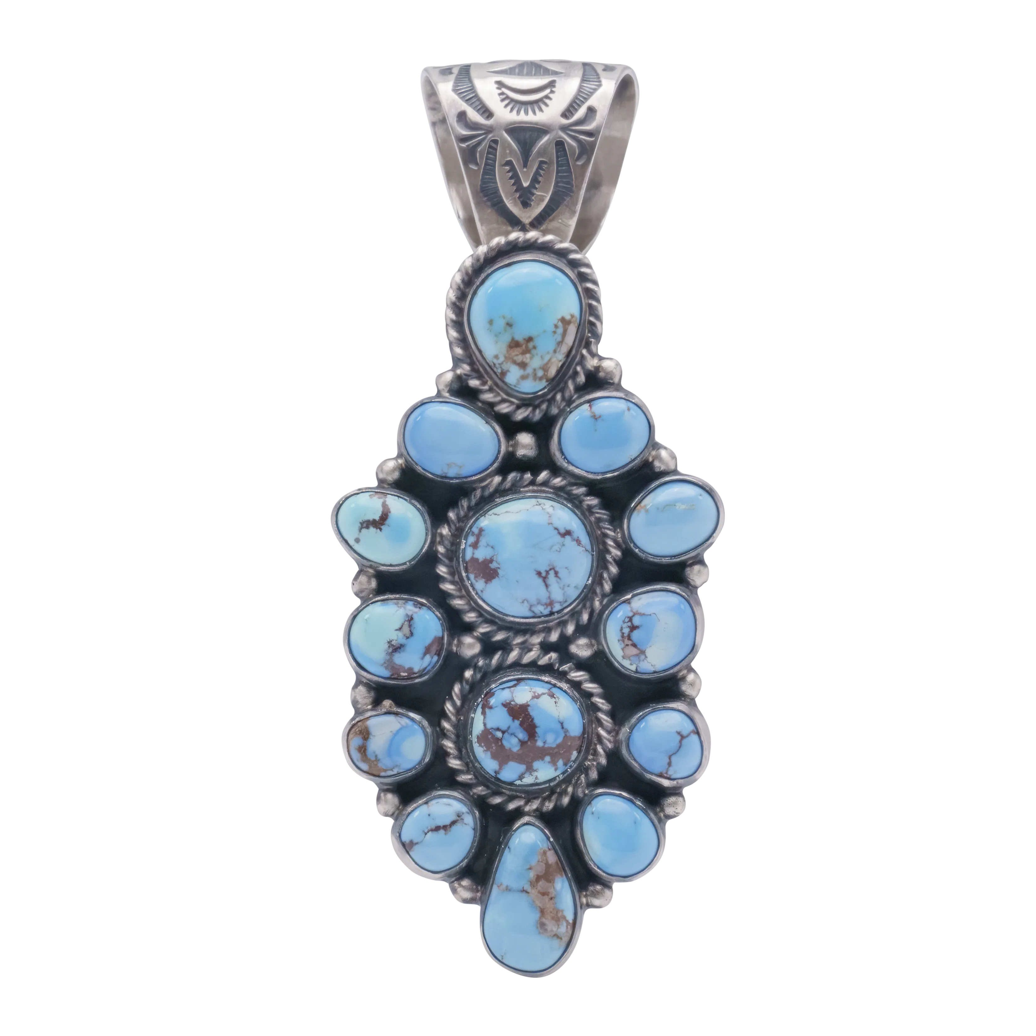 Golden Hills Turquoise Pendant | G. James