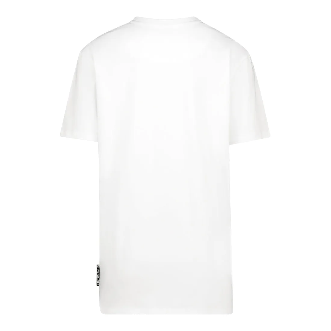 JAMIE CREW NECK LOGO TEE WHITE