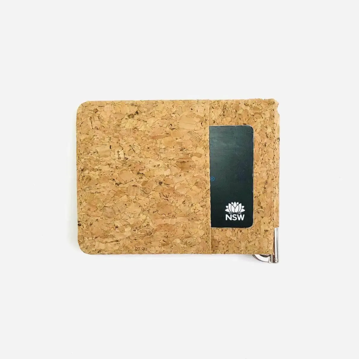 Matt Clip Vegan Cork Wallet By The Sea Collection