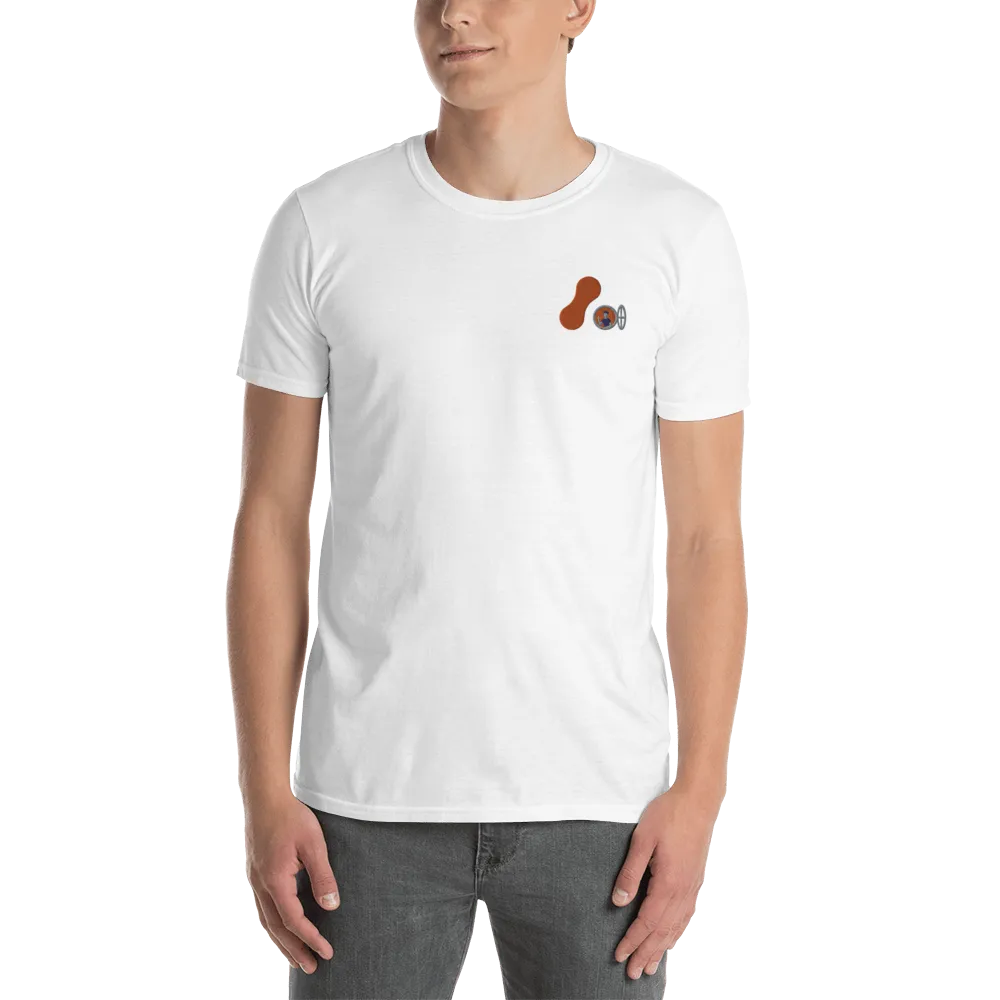 Men's Embroidered Adaptavist Hello Logo Design T-Shirt MC