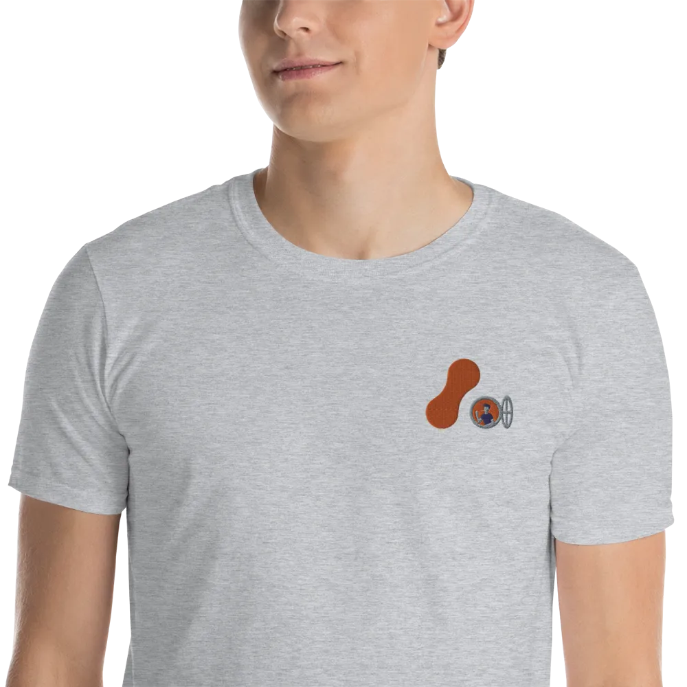 Men's Embroidered Adaptavist Hello Logo Design T-Shirt MC