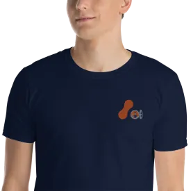 Men's Embroidered Adaptavist Hello Logo Design T-Shirt MC