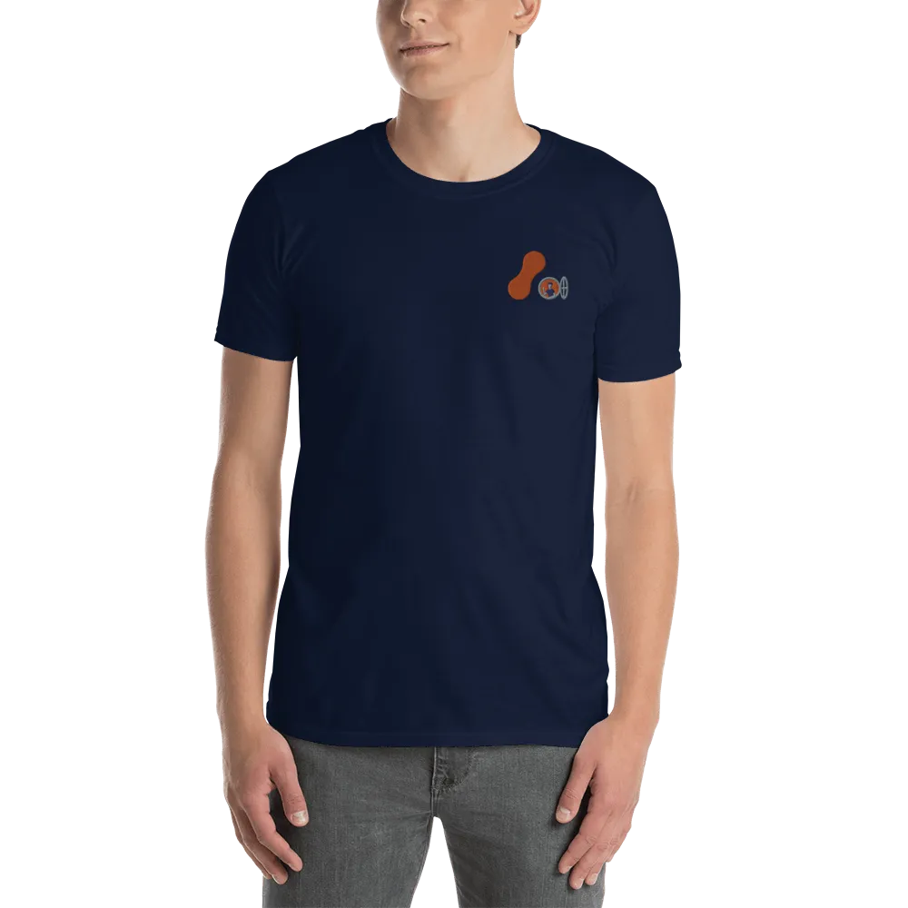 Men's Embroidered Adaptavist Hello Logo Design T-Shirt MC