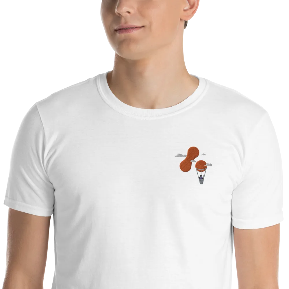 Men's Embroidered T-shirt - Adaptavist Balloon Design