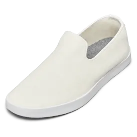 Men's Wool Loungers - Natural White (White Sole)