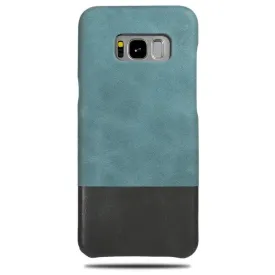 Ocean Blue & Pebble Gray Samsung Galaxy S8  Plus Leather Case