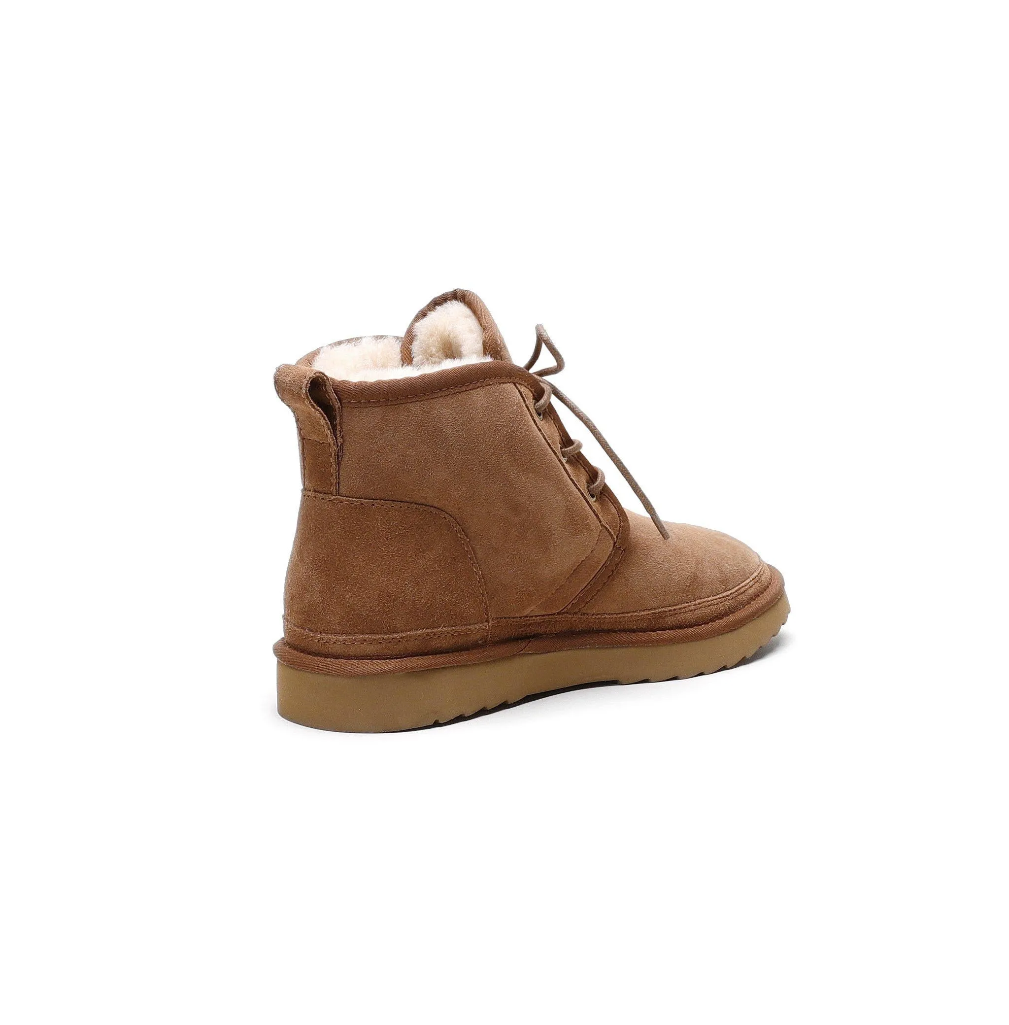 Oliver - Lace-up Casual Sheepskin Boot