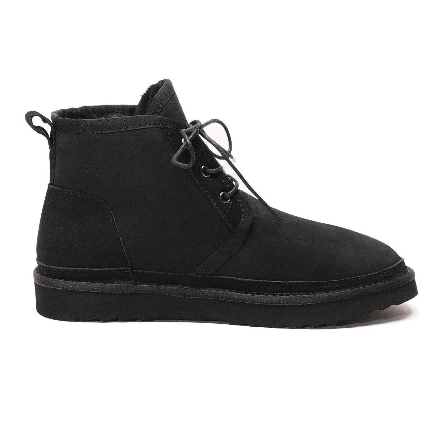 Oliver - Lace-up Casual Sheepskin Boot