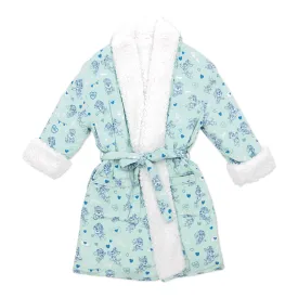 PAW Patrol: Valentine's Blue Bamboo Adult Sherpa Robe