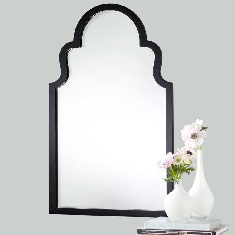 Regam Contemporary Vertical Arch Accent Mirror