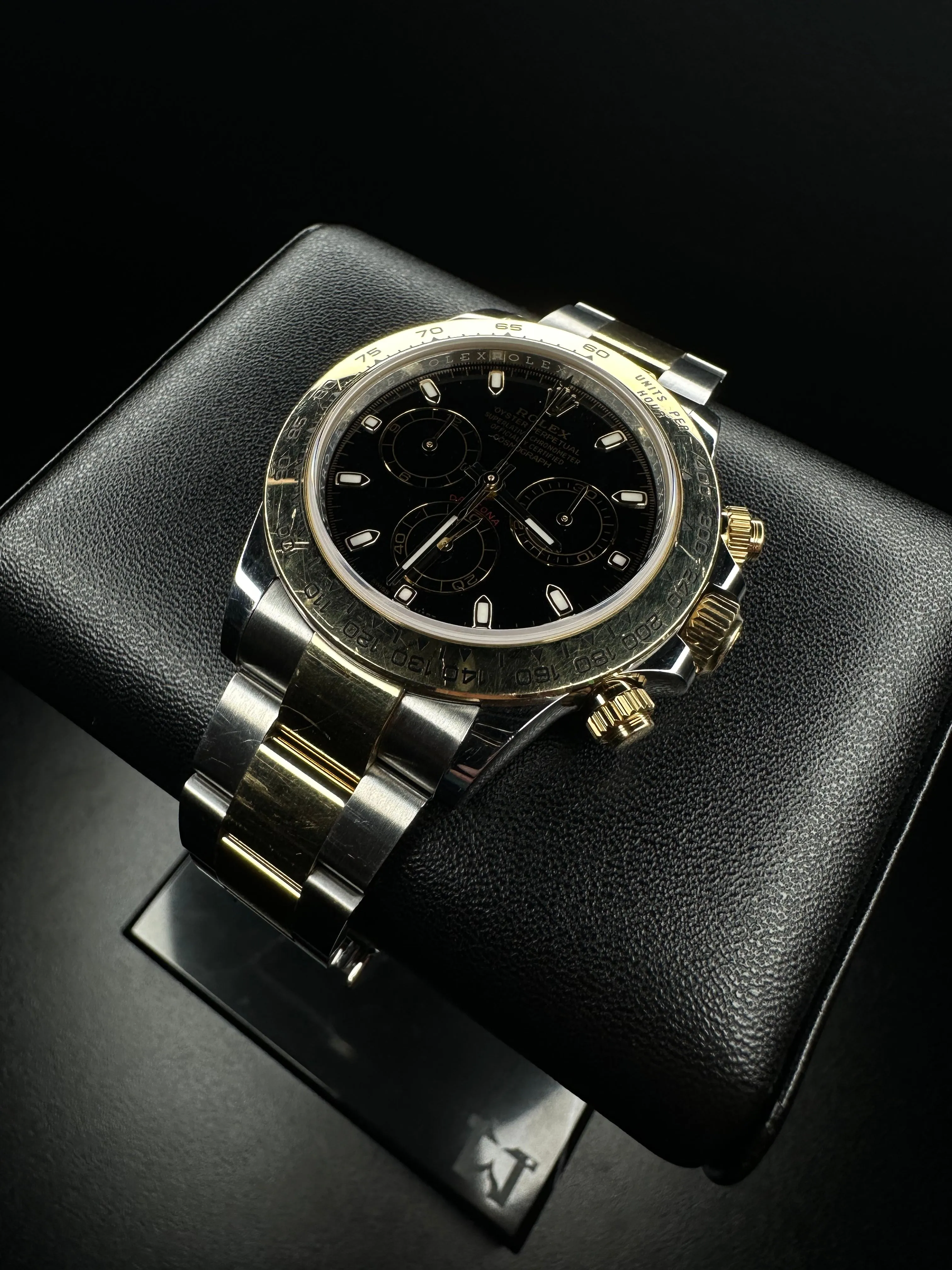 Rolex Cosmograph Daytona Two-Tone Black Dial