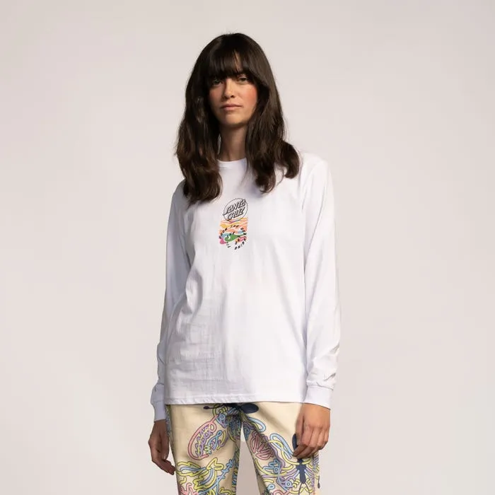 Santa Cruz - Digi Hand Long Sleeve T-Shirt - White