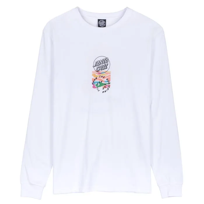 Santa Cruz - Digi Hand Long Sleeve T-Shirt - White