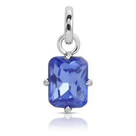 September Sapphire Birthstone Charm - Emerald