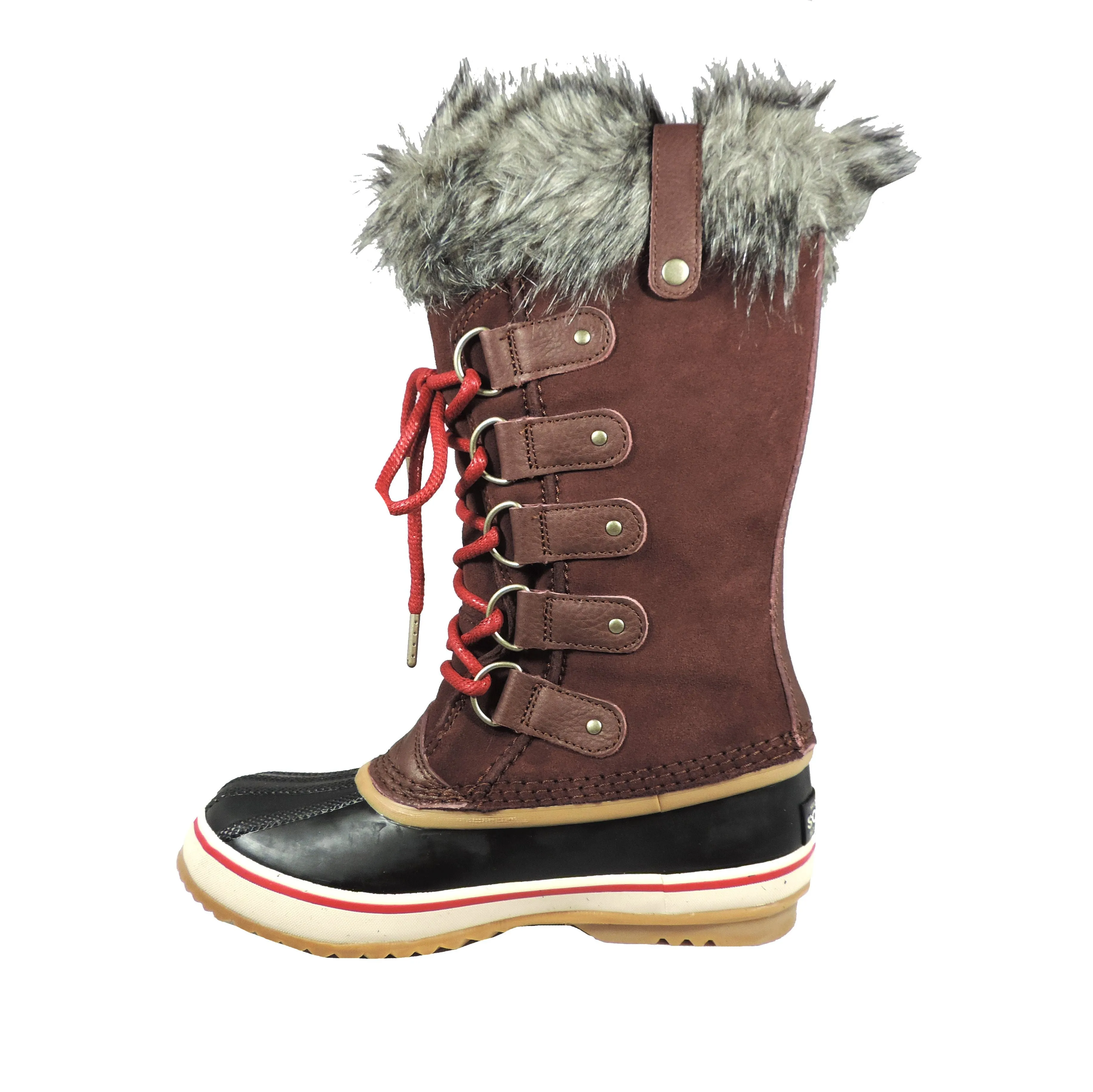 SOREL: JOAN OF ARCTIC REDWOOD/RED ELK