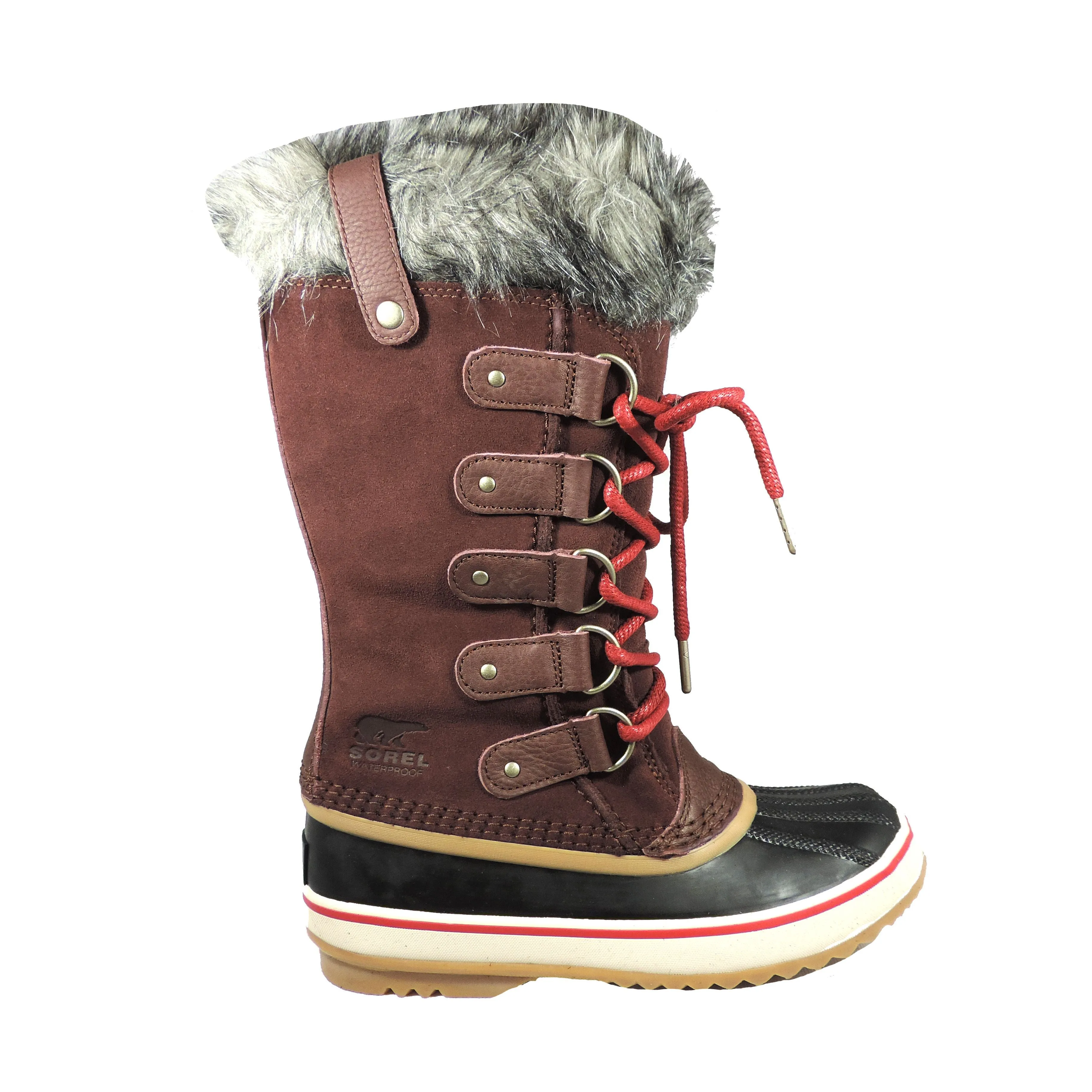 SOREL: JOAN OF ARCTIC REDWOOD/RED ELK