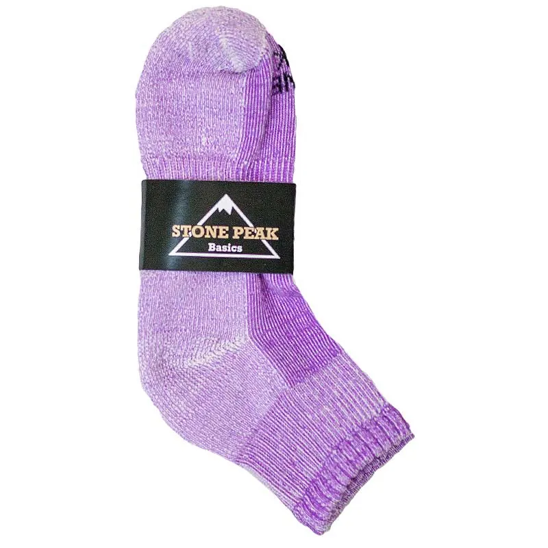 Stone Peak Merino Wool Low Cut Hiking Sock