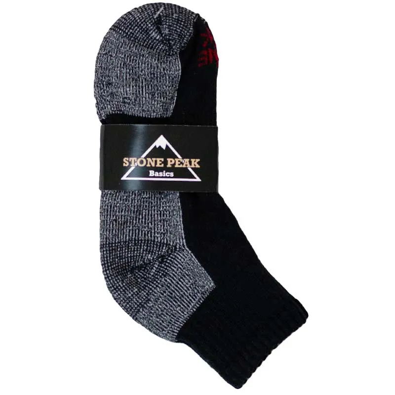 Stone Peak Merino Wool Low Cut Hiking Sock