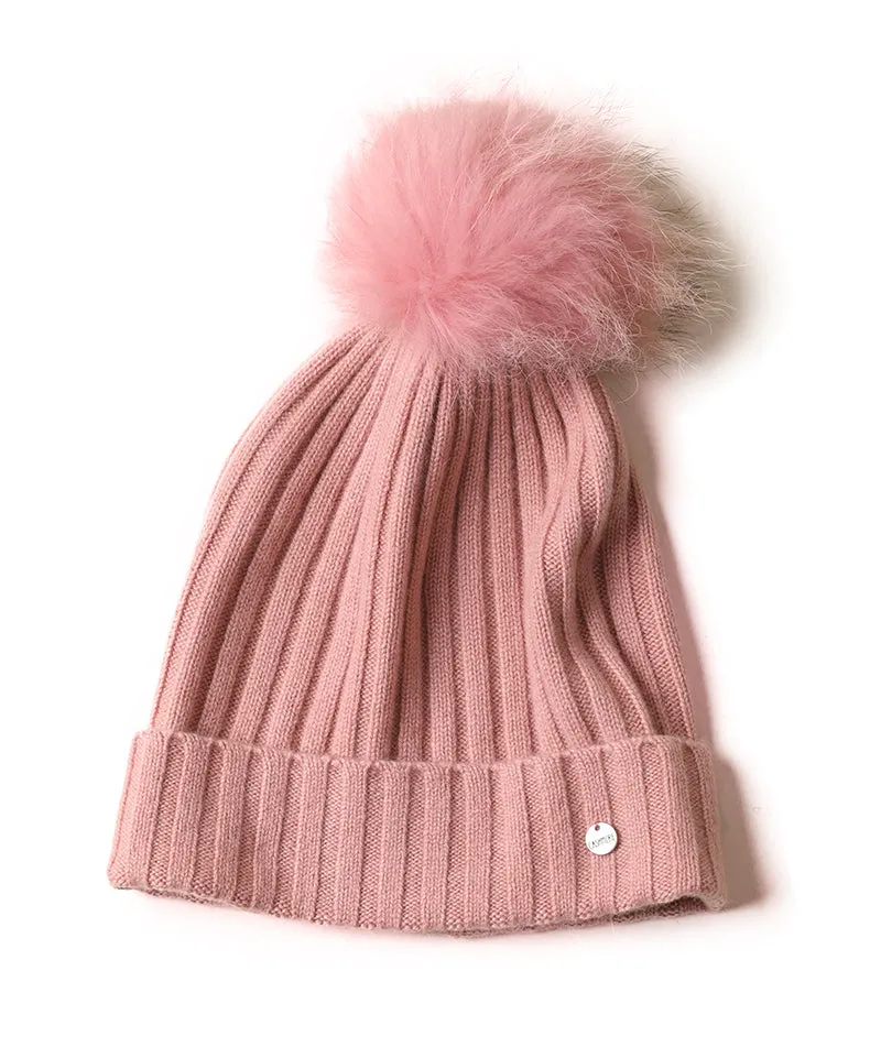 Stylish Cashmere Beanie Set