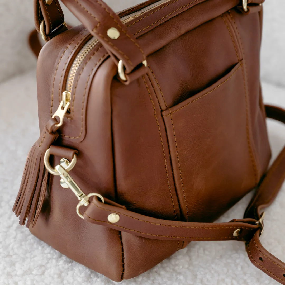 The Little Tan Handbag