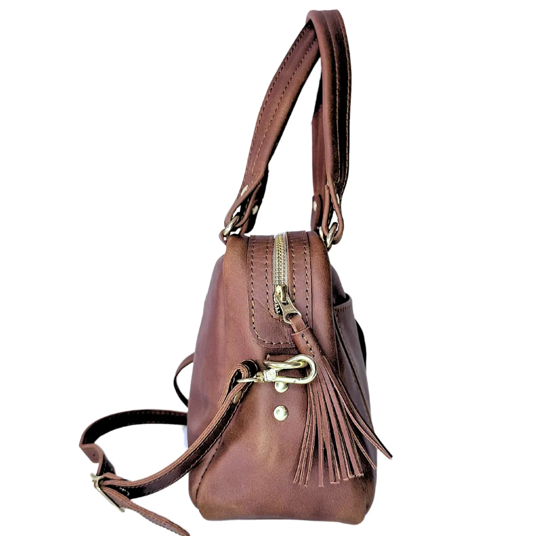 The Little Tan Handbag