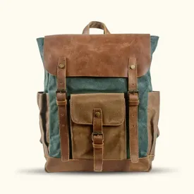 The Timber Trek - Canvas Laptop Backpack