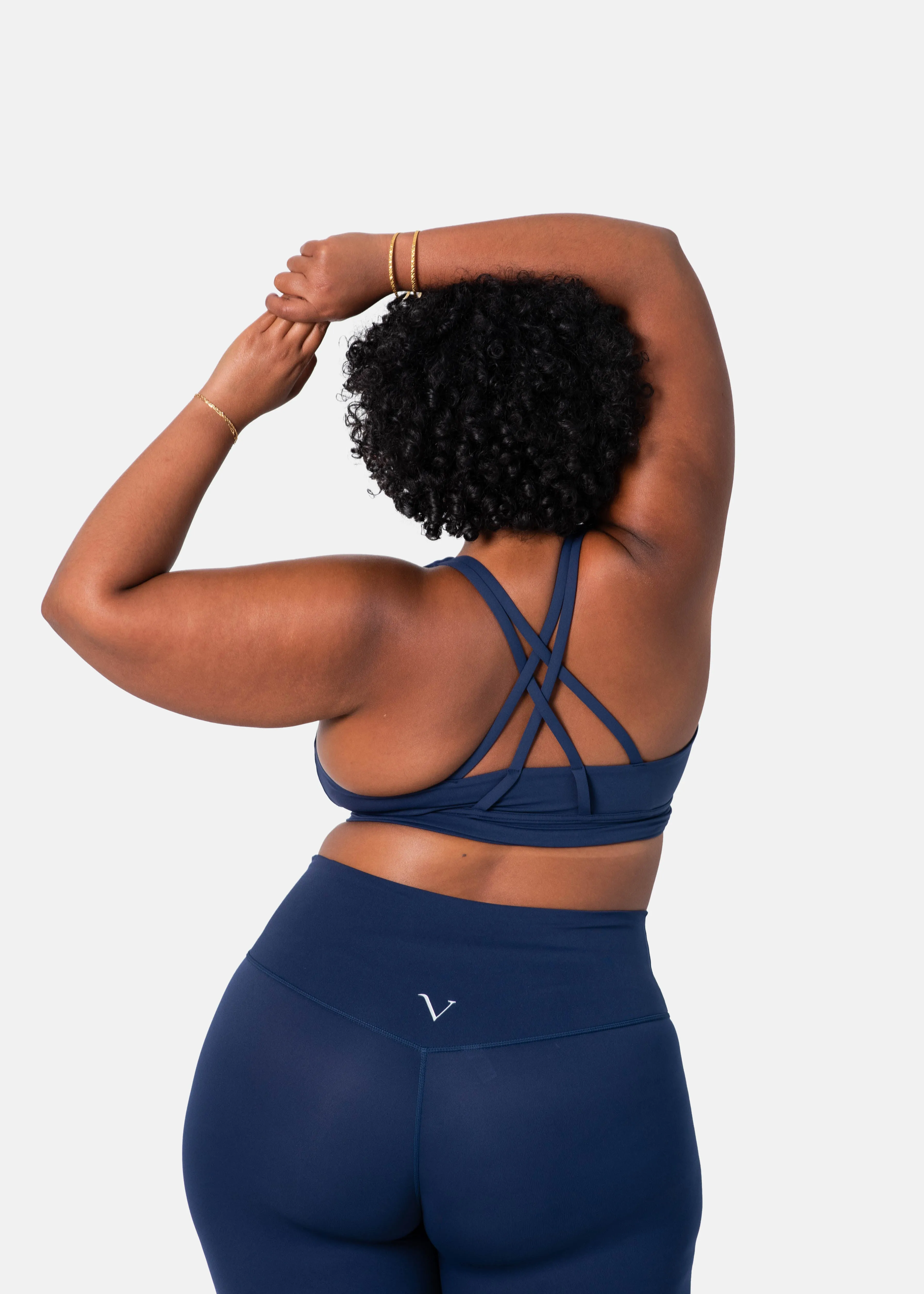 Ultra Lite Sports Bra Dark Denim Blue