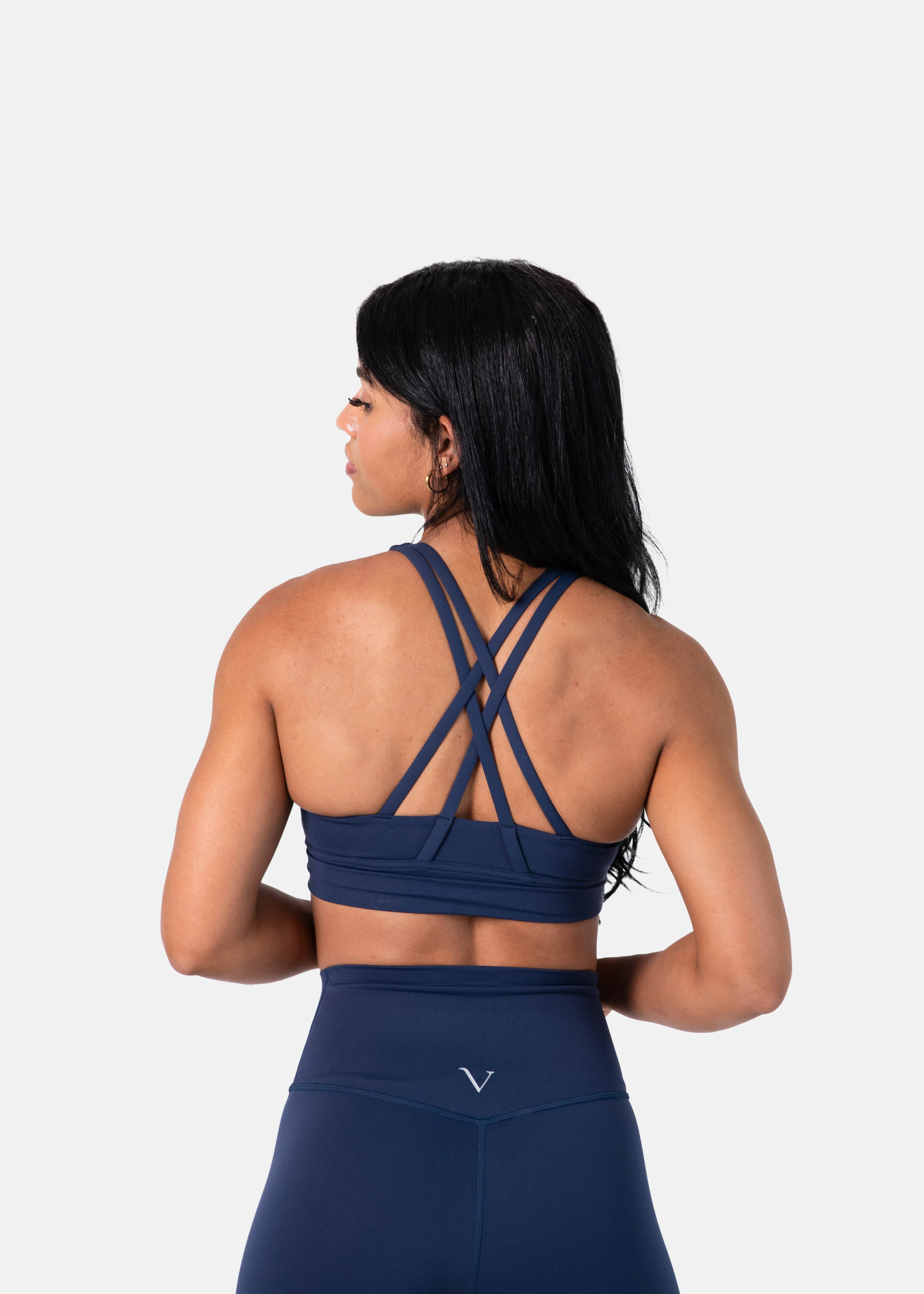 Ultra Lite Sports Bra Dark Denim Blue