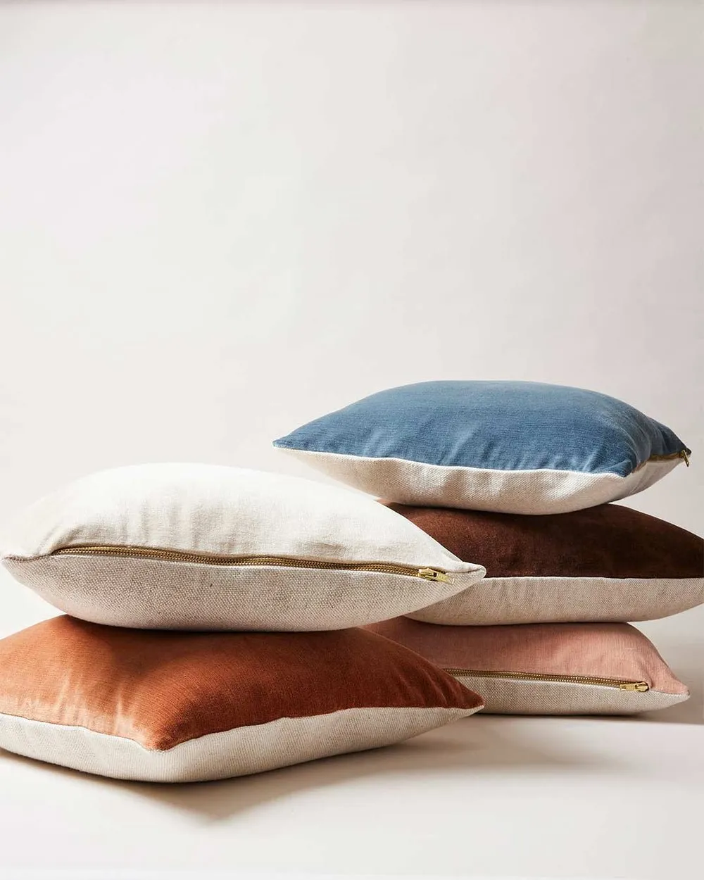 Velvet   Linen Pillows by Farmhouse Pottery