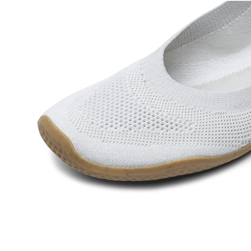 Vivobarefoot Primus Asana Yin Ballerina Knit Womens Limestone