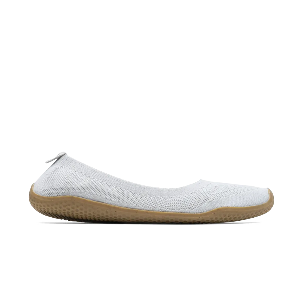 Vivobarefoot Primus Asana Yin Ballerina Knit Womens Limestone