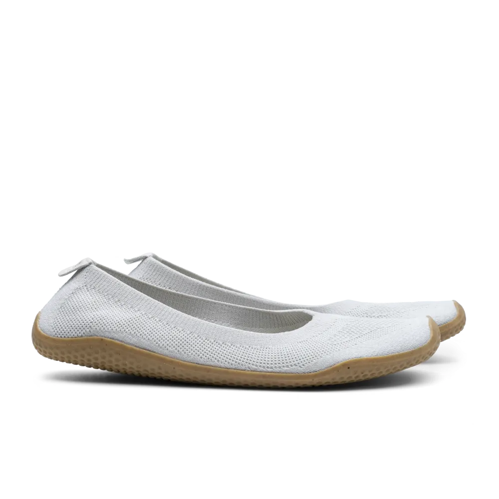 Vivobarefoot Primus Asana Yin Ballerina Knit Womens Limestone