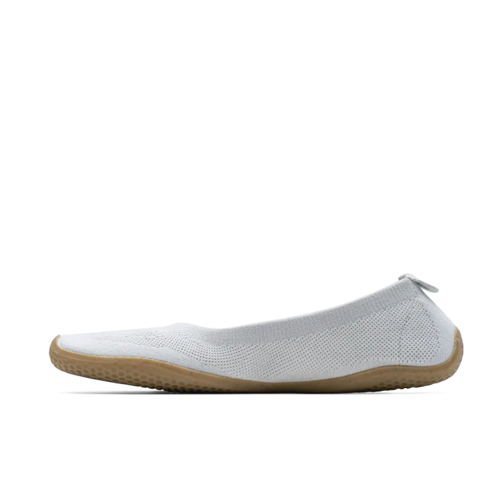 Vivobarefoot Primus Asana Yin Ballerina Knit Womens Limestone