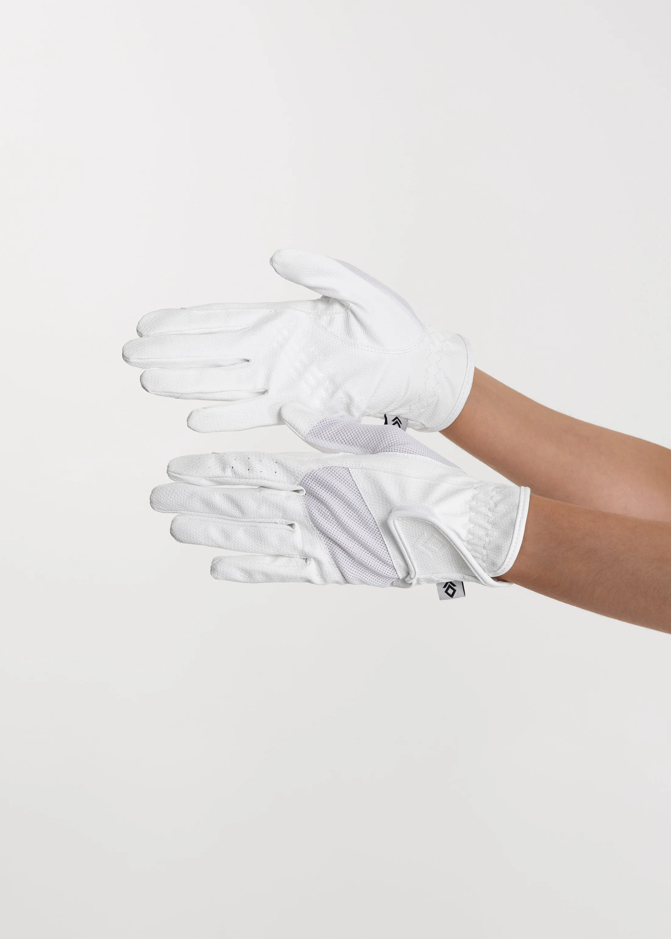 White Pro-grip Gloves