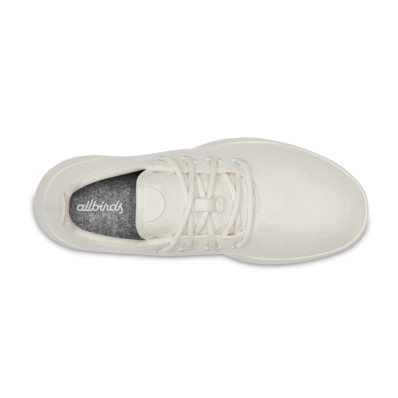 Women's Wool Runners - Natural White (Cream Sole)